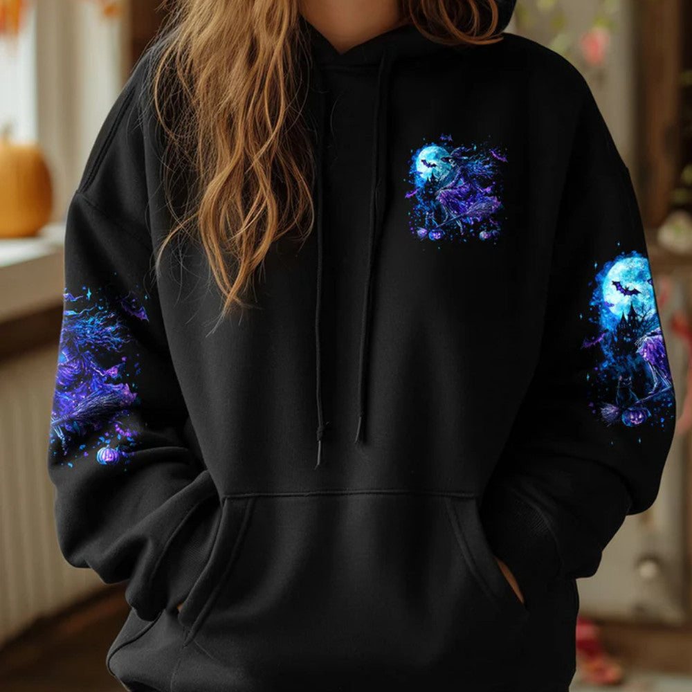 A Wee Bit Wicked Halloween Hoodie Skull Merch Gift Ideas For New Moms